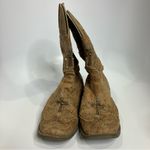 Roper faith rhinestone mid calf boots tan cross bling women’s size 6.5 western Photo 3