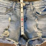 Angel Kiss  Girls Mid-Rise Destroyed Jean Shorts Size 0 Photo 11