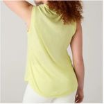 Athleta  Breezy Tank Top Honeysuckle Yellow Medium Athletic Athleisure 384043 Photo 1