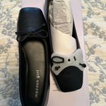 Madden Girl Steve  New Black Square Toe Ballet Flats With Bow Photo 0