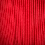 Reformation  Red Ribbed Skirt. Size XS Photo 2