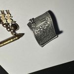 Lot Of 2 Brooch Pins Teaching / School / Teacher Related 1 Signed AJC Photo 2