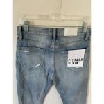Pistola Anthropologie Low Rise Slim Boyfriend Denim Jeans Light Blue Size 26 NEW Photo 3