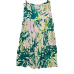 Just Cavalli Roberto Cavalli Tropical Print Silk Maxi Skirt Size 46 US 10 Photo 5