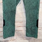 Lululemon 10 Pace Rival Crop Power Luxtreme Spray Jacquard Bali Breeze Black Photo 2