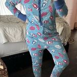 Munki Munki Nite Nite Women’s Small Mittens One Piece Pajama Photo 0