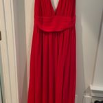 Lulus Heavenly Hues Red Maxi Dress Photo 0