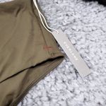 Everlane ReNew Women's The High Rise Hipster Swim Bottom Size Large Olive Green Photo 2