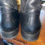 Frye JAYDEN BUTTON TALL BLACK LEATHER/SUEDE SIZE 6.5 Photo 5