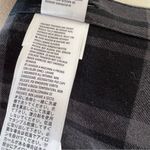 Spyder Women Sz Med Elevate Creston Plaid Button Up Long Sleeve Heavy Gray Shirt Photo 7