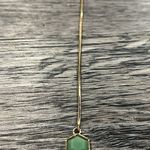 Park Lane  NWOT gold and green beaded drop long necklace Photo 7