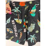 Nicole Miller Nicole Miller Island Jamaica Vacation No Problem Linen Shorts Size Large Photo 6