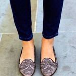 Valentino Garavani Valentino women’s Caviar Crystal Lace smoking slipper loafers flats IT 37 US 7 Photo 3