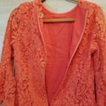 Eliza J {6} NWT Coral Lace Bell Sleeve Dress Photo 3