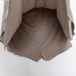 Free People Movement Womens Skort Size L Taupe Active Tenniscore Golf Sporty Tan Size L Photo 5