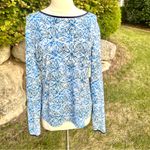 Lands' End Stretch Nylon Blend Long Sleeve Tunic Top Photo 4