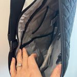 LL Bean AmeriBag Healthy Backpack Black Quilted Sling Bag Photo 2