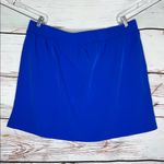Denim & Co. Beach 24W Blue Quick Dry Bathing Suit Swim Skort Photo 1