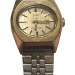 Timex Vintage Women's Watch Gold Tone Water Resistant Analog Wristwatch Photo 0