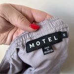 Princess Polly Motel Eichi Silver Mini Skirt S Photo 8