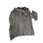 Lululemon Full-Zip Cowl Neck Gray Jacket women's Size 4 hunter gray Photo 2