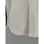 Adidas NWD Womens Tiro High Rise Woven Soccer Shorts White Black Stripe Sz Large Photo 5