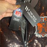 NFL NWT Women's The Wild Collective Cleveland Browns Sequin Ombre Jacket - Large Photo 2
