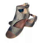 NIB ROAN by Bed Stu Kit Cutout Bosco Grey Gladiator Sandals Leather Size 7.5 Gray Photo 3