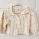 For Love & Lemons Dawn Ruffle Collar Cardi Photo 3