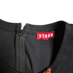 STAUD  Delphine Black Embellished Cutout Maxi Dress Size: 10 New Photo 5