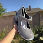 Dolls Kill DESIRE ME RHINESTONE MARY JANES - SILVER Photo 5