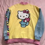 Sanrio Hello Kitty pastel colorblock sweater Pink Size 8 Photo 3