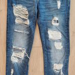 ZARA  Mid Rise Boyfriend Distressed Jeans Photo 4