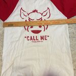 Tultex  University of Arkansas "Call The Hogs" Baseball Style T-Shirt, Size SM Photo 3