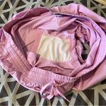 Juicy Couture Pink Lightweight Womens Drawstring Shorts Built In Briefs Size L Photo 6