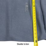 Uniqlo NEW  3D Knit Long Sleeve Boat Neck Sweater Blue Coastal Capsule Size M Photo 8