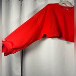 Athleta Terry Super Cropped Dolman in Cardinal Red Small Photo 6