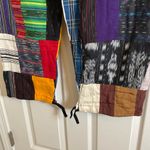 Patchwork Handcrafted Hippie boho Handmade Pants L unisex Red Size L Photo 7