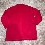 Tudor Court By Haband Embroidered Red Fleece Size M Photo 2