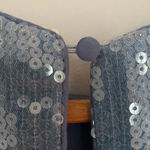 Lovers + Friends  Light Blue Sequined Shimmer TShirt Dress Size Extra Small Photo 6