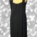 Taboo Nwot!  beautiful long black gown! Beautiful rhinestone center design! Photo 4