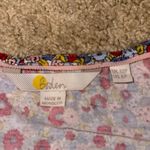 Boden Floral Print Mini Jersey Dress V Neck Short Sleeve Casual Cute US 6P Red Photo 11