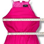Sam Edelman Pleated Skirt Fit Flare Sleeveless Midi Dress Sundress Pink Small Photo 12