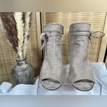 Francesca's Francesca’s Peep Toe Booties, Size: 8.5 Photo 1