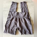 Yelete Blue Vintage Motto Amethyst Tie Dye Wash Seamless Tights Leggings Photo 2