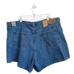 Levi's  High Waisted Mom Denim High Rise Shorts Size 26W Cotton Photo 1