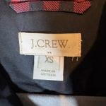 J.Crew  Black/Red Excursion Gingham Plaid Down Filled Quilted Puffer Vest XS Photo 3
