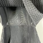 Maje Womens Back Zip Sleeveless Crew Neck Layered Swing Dress Black Sz 1/Small Photo 4