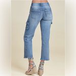 Venus Women’s  Cropped Cargo Jeans Size 10 Photo 2