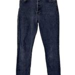 Reformation  Black Serena High Skinny Buttony Fly Jeans Sz 27 Photo 0